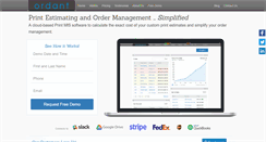 Desktop Screenshot of ordant.com